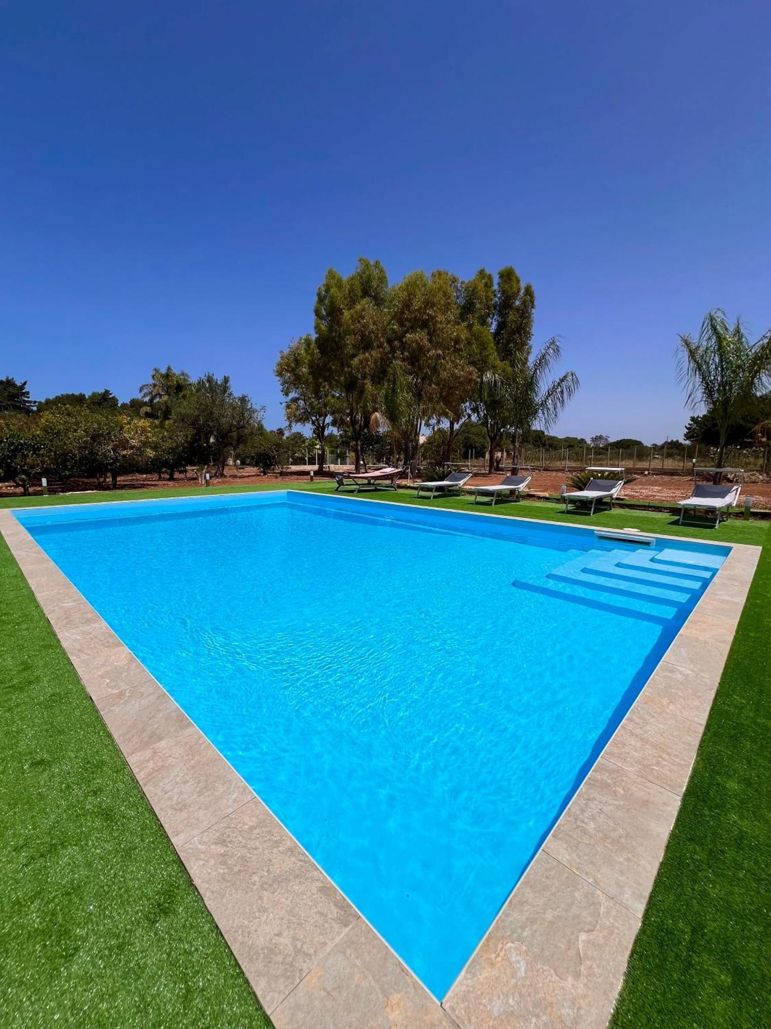 Villa Con Piscina Terrazza Dal Picciotto Marsala Eksteriør bilde