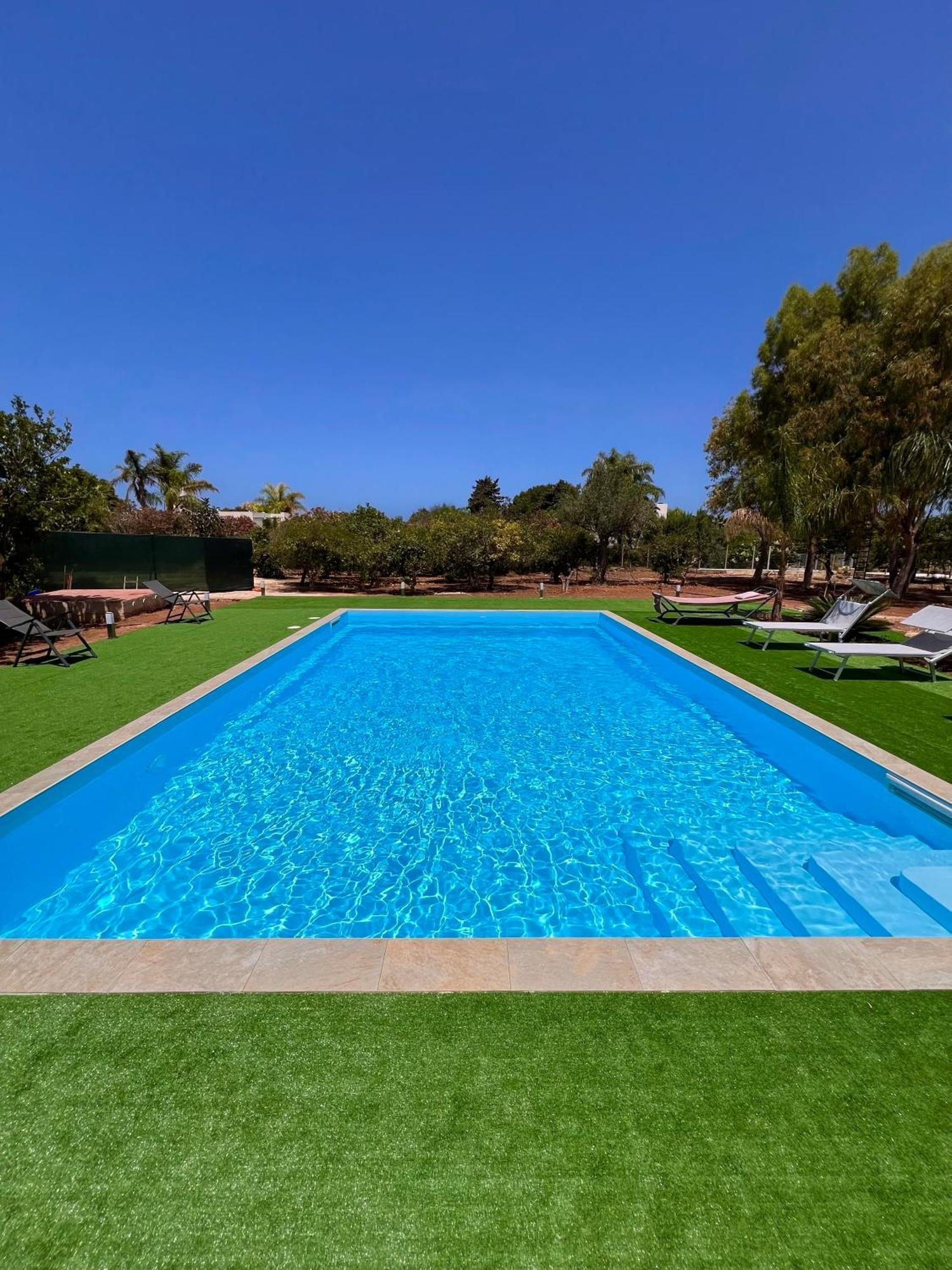Villa Con Piscina Terrazza Dal Picciotto Marsala Eksteriør bilde